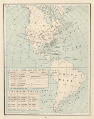 Item nr. 162202 The Americas [1491-1886]. Cram's Unrivaled Atlas of the World. George Franklin Cram