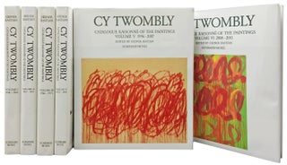 CY TWOMBLY: Catalogue Raisonné of the Paintings. Volumes I -1v