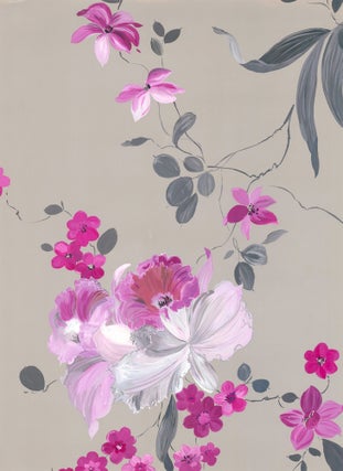 Item nr. 162228 Fuschia florals. Jacques Laplace