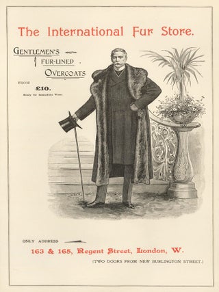 Item nr. 162357 The International Fur Store: Gentlemen's Fur-Lined Overcoats. English School