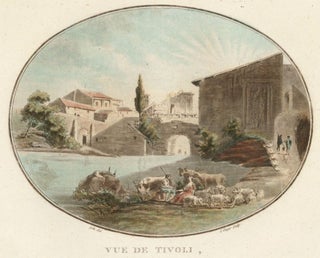 Vue de Tivoli, petite Ville a 18 milles de Rome.