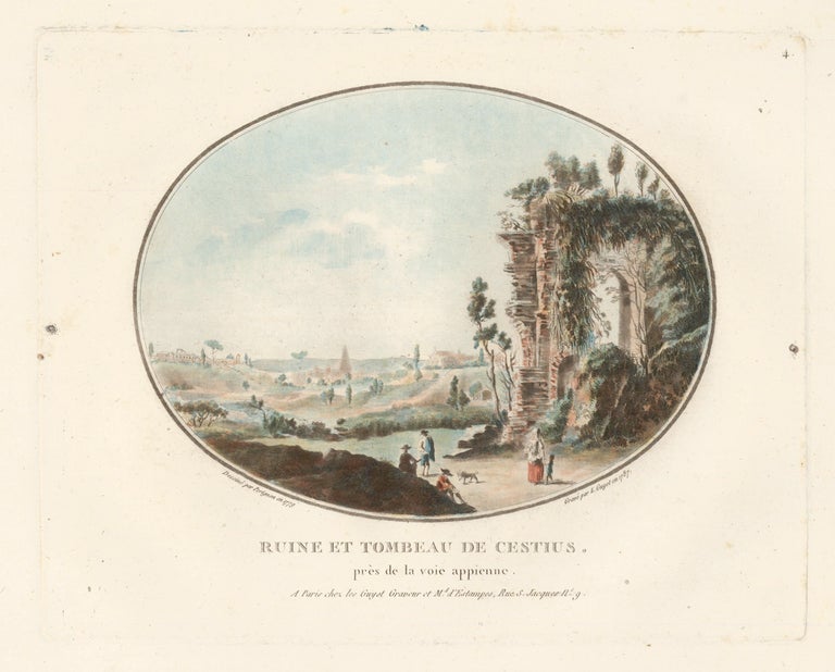 Item nr. 162378 Ruine et Tombeau de Cestius. Laurent Guyot.