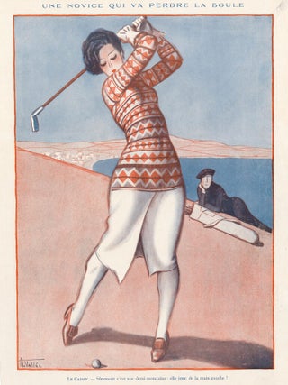 Item nr. 162398 Une novice qui va perdre la boule. La Vie Parisienne. Armand Vallee, La Vie...