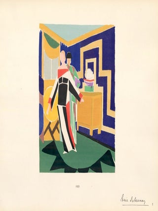 Item nr. 162443 Pl. 1, 1923. Ses Peintures, Ses Objets, Ses Tissus Simultanes, Ses Modes. Sonia...