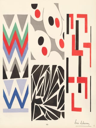Item nr. 162444 Pl. 4, 1924. Ses Peintures, Ses Objets, Ses Tissus Simultanes, Ses Modes. Sonia...