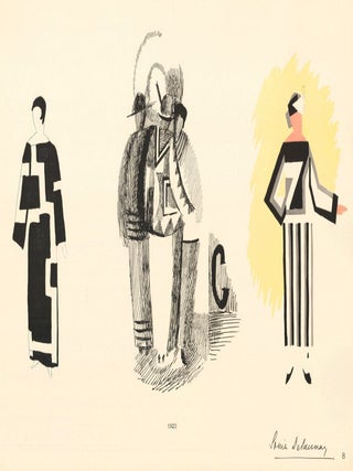 Item nr. 162446 Pl. 8, 1923. Ses Peintures, Ses Objets, Ses Tissus Simultanes, Ses Modes. Sonia...