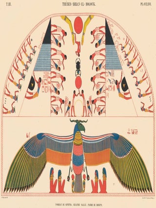 Item nr. 162536 Tombeau de Siphtha, Grande Salle, Paroi de Droite. Thebes-Biban-El-Molouk....
