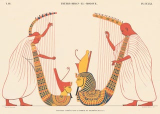Item nr. 162540 Peintures copiees dans le Tombeau de Rhamses IV (Maiamoun)....