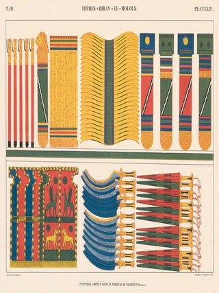 Item nr. 162544 Peintures copiees dans le Tombeau de Rhamses IV (Maiamoun)....