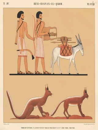 Item nr. 162545 Tombe de Nevothph. No. 5, Suite et fin de tableau precedent. 6 et 7, meme tombe....