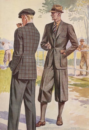 Item nr. 162558 Men dressed for the golf course. Jean Darroux