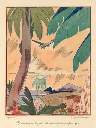 Item nr. 162607 To Australia by air: Kingsford-Smith and his companions over Suva, 1928. Flights:...