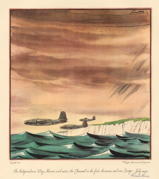 Item nr. 162618 On Independence Day, Havocs scud across the Channel on the first American raid...