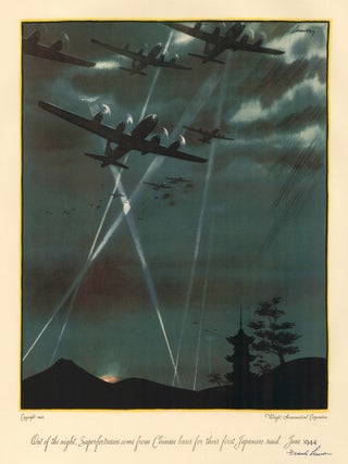 Item nr. 162619 Out of the night, Superfortresses come from Chinese bases for their first...