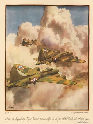 Item nr. 162622 High over Regensburg, Flying Fortresses drone to Africa on the first AAF shuttle...