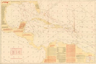 Item nr. 162641 Pilot Chart of the Central American Waters. U S. Navy