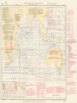 Item nr. 162642 Pilot Chart of the Indian Ocean. U S. Navy