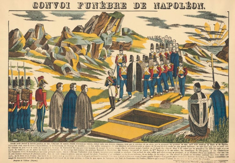 Item nr. 162697 Convoi Funebre de Napoleon [Napoleon's Funeral]. French School.