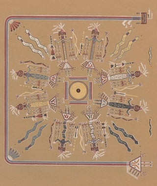 Item nr. 163348 The Mountain-that-fell-out (Shooting Chant). Navajo Medicine Man: Sandpaintings...