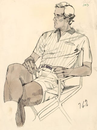Item nr. 163487 Bud, in Tennis Whites. American School