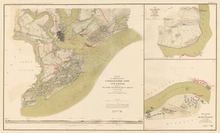 Item nr. 163573 Defenses of Charleston City and Harbor and Belmont. Atlas to Accompany the...