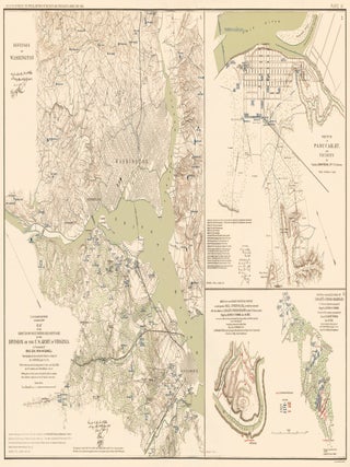 Item nr. 163579 Washington D. C., Padacuh, Logan's Cross Roads and Mill Springs. Atlas to...