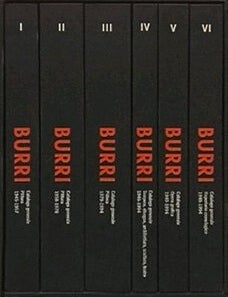Item nr. 163589 ALBERTO BURRI. Catalogue Raisonn&eacute;. 6 volumes. Bruno Cora, Chiara Sarteanesi.