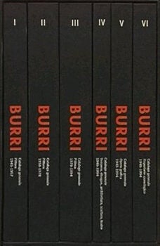 Item nr. 163589 ALBERTO BURRI. Catalogue Raisonné. 6 volumes. Bruno Cora, Chiara Sarteanesi