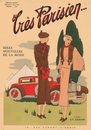 Item nr. 163592 September Cover. Trés Parisien. Germaine-Paule Joumard, G. P. Joumard