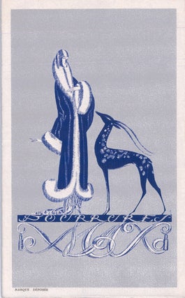 Item nr. 163743 Fourrures Max advertisement. Eduardo Garcia Benito
