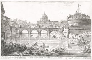 Item nr. 164014 Veduta del Ponte e Castello Sant' Angelo. Vedute di Roma. Giovanni Battista Piranesi