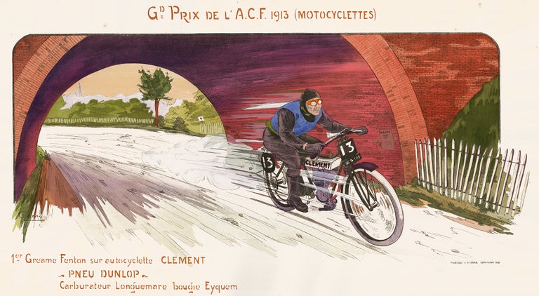Item nr. 164112 Gd Prix de L'A.C.F. 1913 (Motorcyclettes). Gamy Montaut.