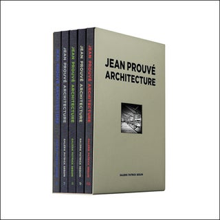 Item nr. 164124 JEAN PROUVÉ: 5 Volume Box Set No. 2. Jean Prouve