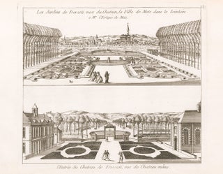 Item nr. 164338 Les Jardins de Frescati vues du Chateauy, la Ville de Metz dans le lointain....