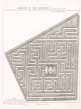 Item nr. 164341 Labrinthe Du Parc D'Abondant. George Louis Le Rouge