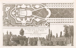 Item nr. 164346 Vue du Pont de Bois et d'une partie du Cirque du Jardin de Monceau appartenant A...