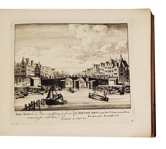 Item nr. 164542 Afbeeldinge der voornaamste Gebouwen van Amsterdam. Petrus SCHENK.