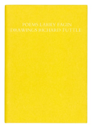 Item nr. 164635 Poems. Richard TUTTLE