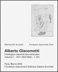 Item nr. 164721 ALBERTO GIACOMETTI: Catalogue raisonné des estampes. Vol. I et II, 1917-1965....