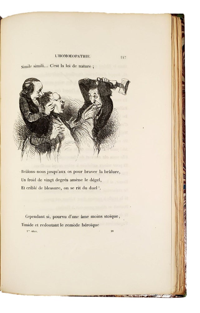 Item nr. 164999 Némésis Médicale Illustrée. Recueil de Satires. DAUMIER, Francois FABRE.