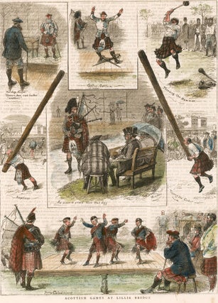 Item nr. 165018 Scottish Games at Lillie Bridge. The Graphic Illustrated Newspaper