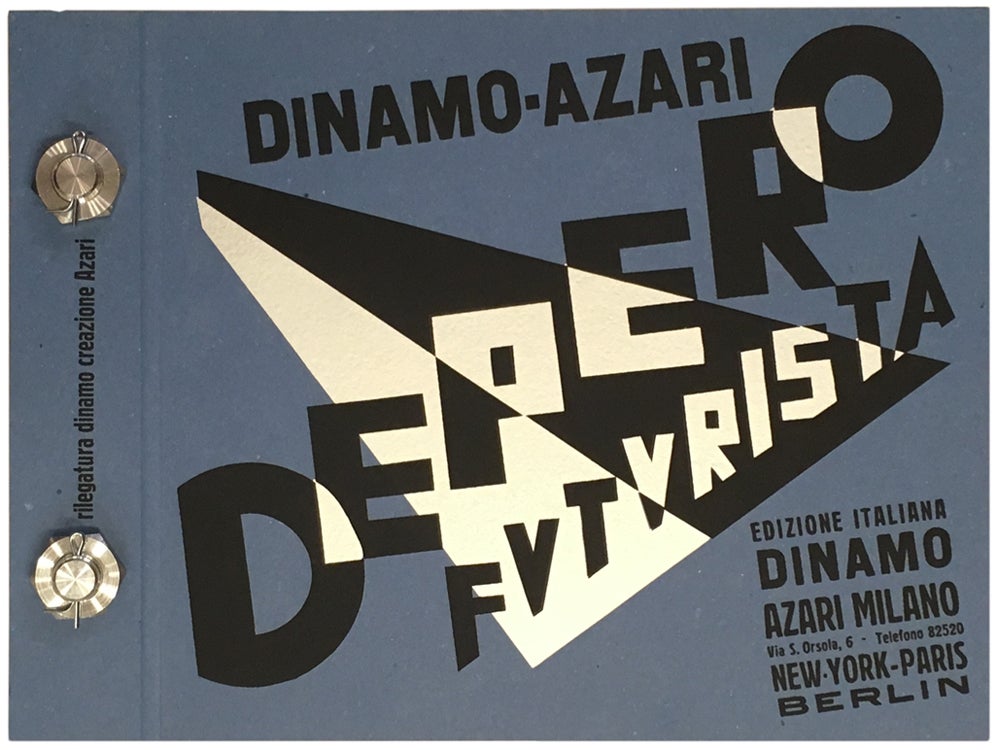 DEPERO Futurista Facsimile edition by Fortunato Depero on Ursus Books, Ltd