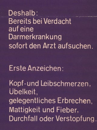 Wie ein Lauffeuer... können sich ansteckende Krankheiten ausbreiten. (Like a wildfire... infectious diseases can spread.)