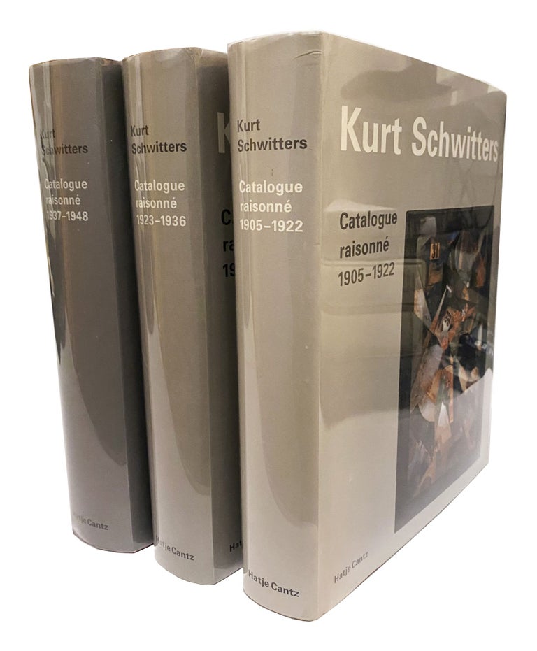 Item nr. 165576 KURT SCHWITTERS: Catalogue Raisonne. Set of 3 volumes. Karin Orchard, Isabel Schulz, Isabel Schulz, Hannover. Sprengel Museum.