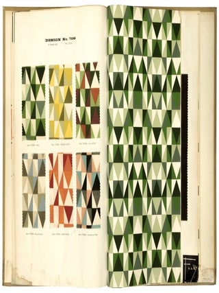 Item nr. 165756 Schumacher's Taliesin line of decorative Fabrics and Wallpapers. Frank Lloyd WRIGHT