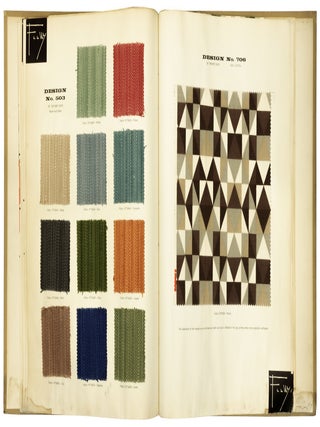 Schumacher's Taliesin line of decorative Fabrics and Wallpapers