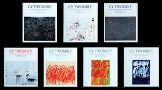 Item nr. 166212 CY TWOMBLY: Catalogue Raisonné of the Paintings. Volumes I -VII. Heiner Bastian