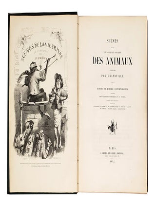 Item nr. 167232 Scenes De La Vie Privee Et Publique Des Animaux. GRANDVILLE, L. Baude Balzac, E....
