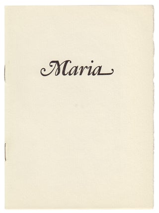 Item nr. 167348 Maria. Joseph CORNELL