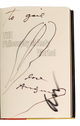 Item nr. 168170 The Philosophy of Andy Warhol. Andy Warhol